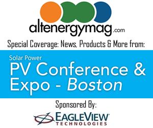 AltEnergyMag.com - Special Tradeshow Coverage of Solar Power PV Conference & Expo