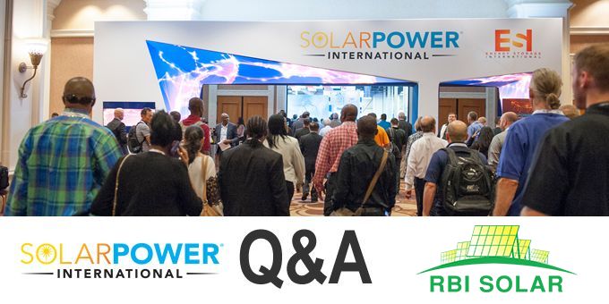 Talking SPI 2018 with RBI Solar